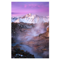 Fotografie Pink Eastern Sierra, Daniel Gastager, 26.7 × 40 cm