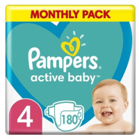 Pampers Active Baby 4 9-14 kg 180 ks