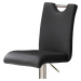 Barová židle HAILEY 3 černá