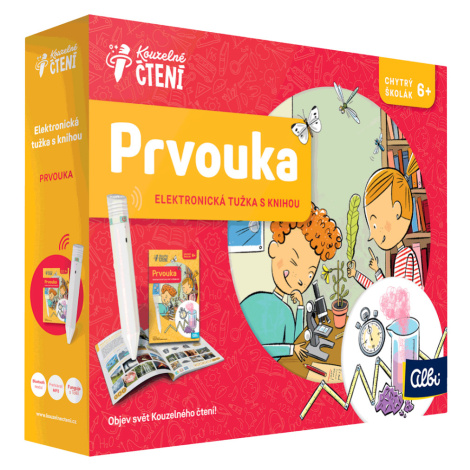 ALBI Kouzlené čtení set s tužkou 2.0 + kniha Prvouka
