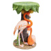Odkládací stolek Animal Flamingo O 36 cm - kulatý