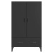 vidaXL Highboard černý 70 x 31 x 115 cm kompozitní dřevo