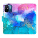 iSaprio flip pouzdro BluePink Paint pro Xiaomi Redmi 12C