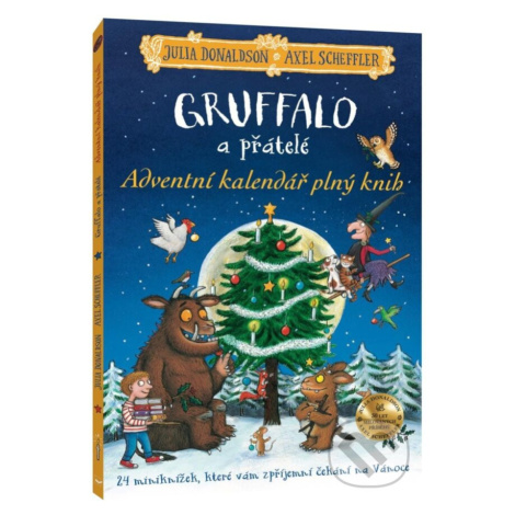 Gruffalo a přátelé - Adventní kalendář plný knih - Julia Donaldson, Axel Scheffler (ilustrátor), Svojtka&Co.