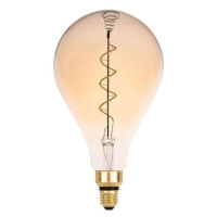 LED Žárovka FILAMENT SPIRAL VINTAGE A165 E27/4W/230V 2000K