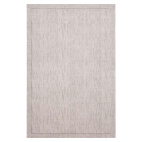 Béžový vlněný koberec 133x180 cm Linea – Agnella