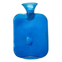 Adonis Termofor průsvitný modrý s plovoucí dekorací - 2000 ml