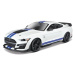 MAISTO - 2020 Mustang Shelby GT500, bílá, 1:18