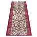 Hanse Home Collection koberce Běhoun Basic 105494 Red Creme - 80x250 cm