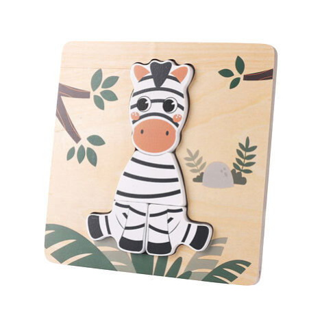 Zopa Dřevěné puzzle malé Zebra