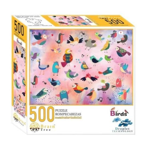 Brain Tree Puzzle Pohádkoví ptáci 500 dílků