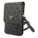 Guess PU 4G Triangle Logo Phone Bag Black