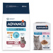 Advance granule 10 kg + kapsičky 12 x 85g - 50 % sleva - Sterilized Senior +10 s kuřecím 10 kg +