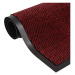 Shumee Protiprachová obdélníková rohožka všívaná 60 × 90 cm červená