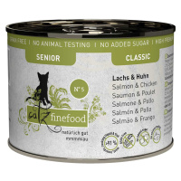 catz finefood Senior No.05 losos a kuře 24 × 200 g