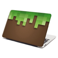 Sablio Samolepka na notebook Green Blocks - 38x26 cm