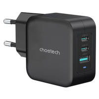 Choetech PD 100W GaN 2*USB-C+usb-A Charger