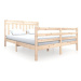 Rám postele masivní dřevo 160 × 200 cm, 3100664
