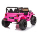 Mamido Dětské elektrické autíčko Jeep Speed růžové