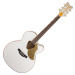 Gretsch G5022 CWFE Rancher White Elektroakustická kytara Jumbo