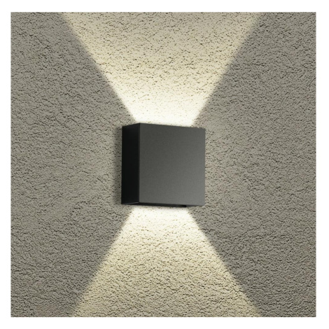 Brilagi - LED Venkovní nástěnné svítidlo DOUBLERAY LED/4W/230V černá IP65 BRI245