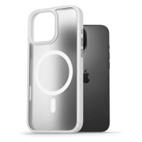 AlzaGuard Matte Case Compatible with Magsafe pro iPhone 16 Pro Max bílý