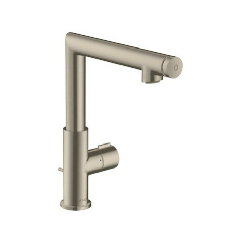 Hansgrohe Axor Uno umyvadlová baterie s výpustí kartáčovaný nikl 45 016 820