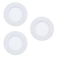 Vestavné LED svítidlo Eglo Fueva 5 / 3x 2,7 W / IP20 / Ø 8,6 cm / ocel / plast / teplá bílá / bí