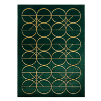 Dywany Łuszczów Kusový koberec Emerald 1010 green and gold - 120x170 cm