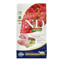 N&D QUINOA Cat GF Weight Management Lamb & Broccoli 1,5kg