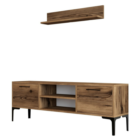 Televizní stolek Riga Walnut Hanah Home