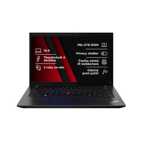 Lenovo ThinkPad L14 Gen 4 Thunder Black