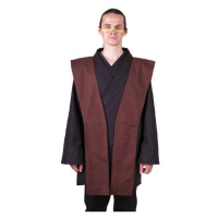 Bavlněný tabard Jedi - hnědý, velikost L