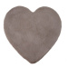 Dětský koberec Caty srdce, hnědý