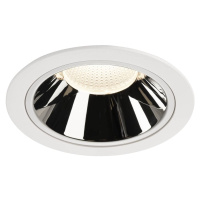 SLV BIG WHITE NUMINOS DL XL vnitřní LED zápustné stropní svítidlo bílá/chrom 4000 K 55° 1004053