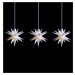STERNTALER LED světelný řetěz s 3 Baby hvězdami vnitřní bílá