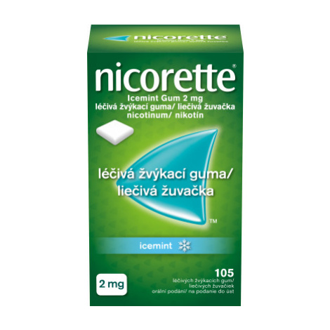 Volně prodejné léky Nicorette