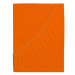 B.E.S. PETROVICE Prostěradlo Jersey česaná bavlna MAKO 200 × 220 cm, sytě oranžové