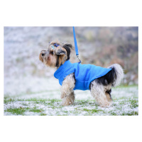 Vsepropejska Fleece mikina pro psa s poutkem Barva: Modrá, Délka zad (cm): 31, Obvod hrudníku: 4