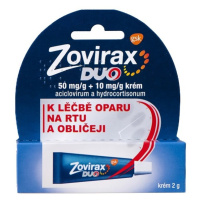 ZOVIRAX DUO 50MG/G+10MG/G CRM 1X2G