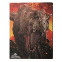 Obraz na plátně Jurassic World: Fallen Kingdom - T-Rex, (60 x 80 cm)