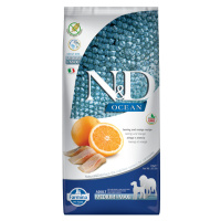 Farmina N&D Ocean Grain Free Adult Medium/Maxi Herring & Orange - 2 x 12 kg