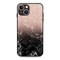 TopQ Kryt LUXURY iPhone 14 pevný Sparkling Marble 111285