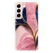 iSaprio Pink Blue Leaves pro Samsung Galaxy S22+ 5G