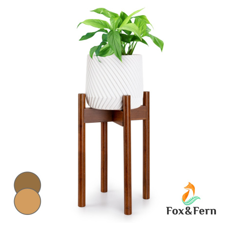 Fox & Fern Deventer, stojany na rostliny, pro květináče 20,3–30,5 cm  Ø, 2 výšky, bambusové prov