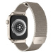 UNIQ Dante ocelový řemínek Apple Watch 46/45/44/42mm starlight