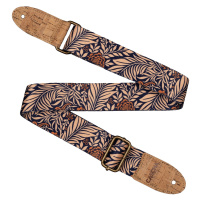 Cascha CUS-VC6 Ukulele Strap Vegan Cork - Midnight Jungle