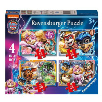 Ravensburger Tlapková patrola ve velkofilmu Puzzle 4 v 1