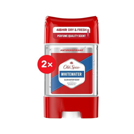 OLD SPICE WhiteWater Gelový antiperspirant 2 × 70 ml