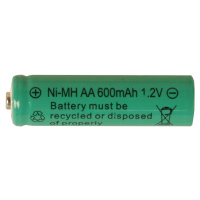 Sada 2 dobíjecí baterie AA 1,2V 600mAh Star Trading